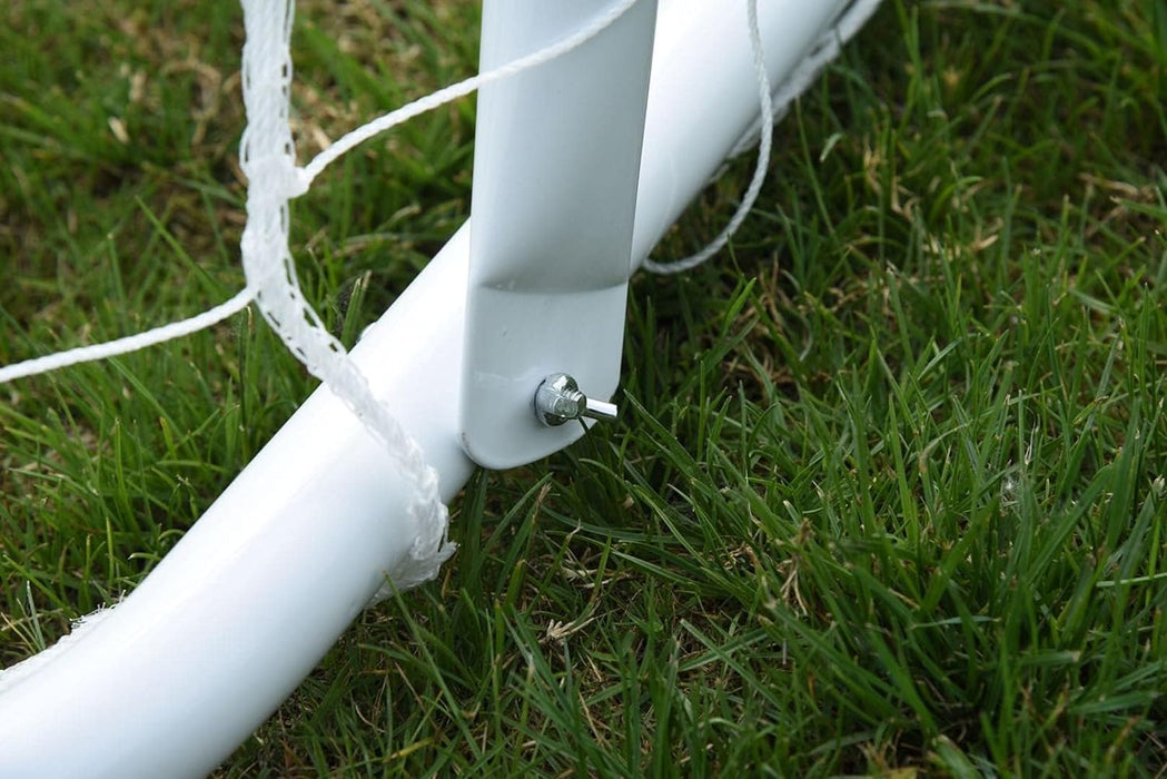 GT-Wheel Professional Outdoor Football Goal with Metal Frame and Net