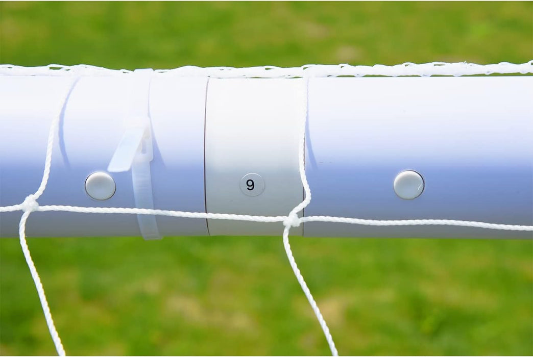 Kids Safety PVC Football Goal, Youth Professional PVC Soccer Goal for Backyard, Schools, Colleges and Soccer Camps