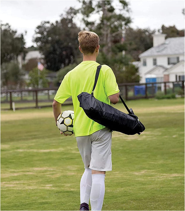 Portable Football Goal, Designed Quick Assembling Professional Soccer Goal with Net, Outdoor Soccer Goal Connivence for Football Training