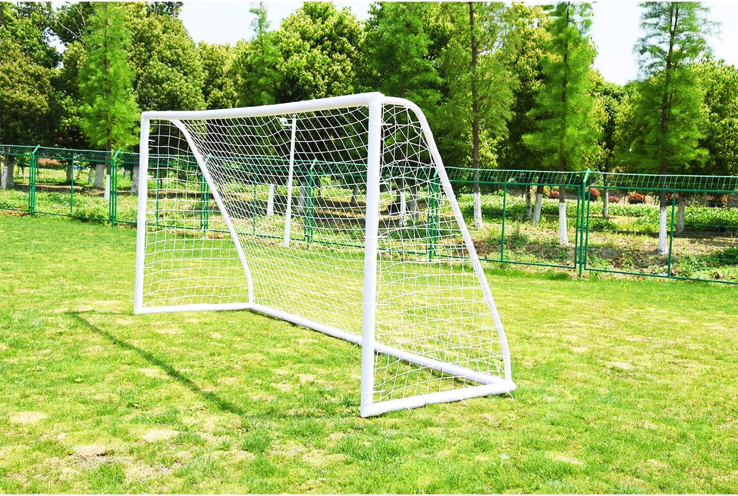 Kids Safety PVC Football Goal, Youth Professional PVC Soccer Goal for Backyard, Schools, Colleges and Soccer Camps