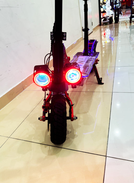 S5 Pro Electric Scooter Dual Drive with LED lights and Bluetooth Music