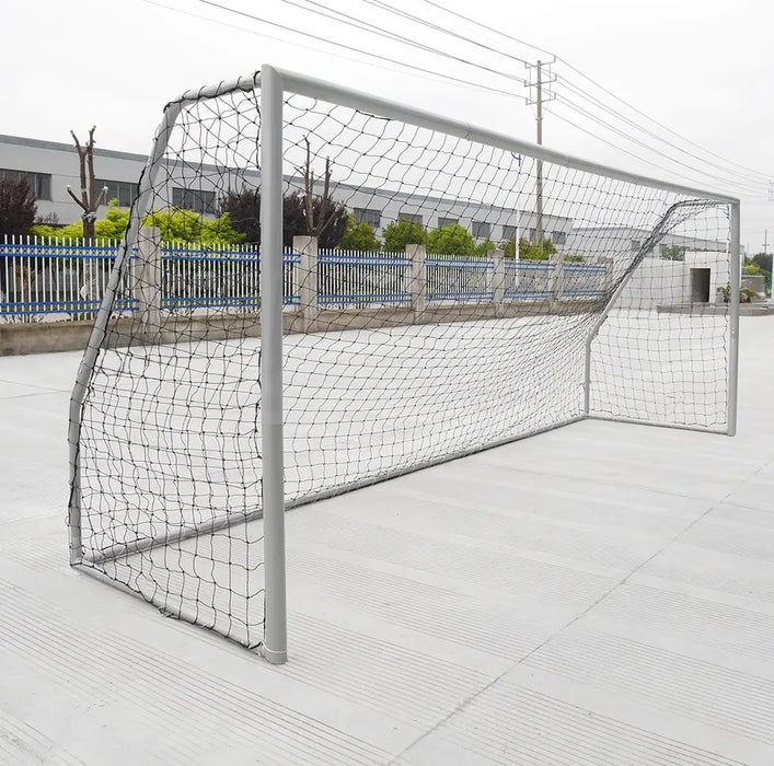 Platinum Steel Football Goal Heavy Duty Premium quality 76mm with Durable Net Perfect for Backyards and Professional Fields