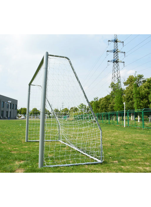 Platinum Steel Football Goal Heavy Duty Premium quality 76mm with Durable Net Perfect for Backyards and Professional Fields