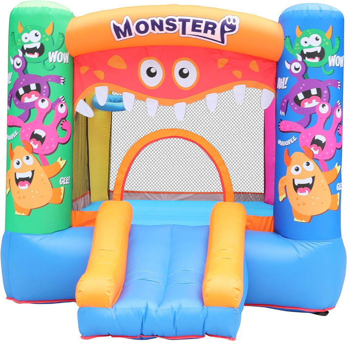 GT-Wheel Inflatable Monster Design Bouncy castle, Bouncing Slide For Kids