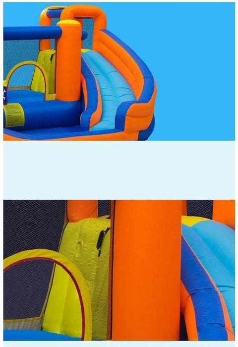 GT-Wheel Inflatable Water Park Treasure Island Bouncy Castle Slide