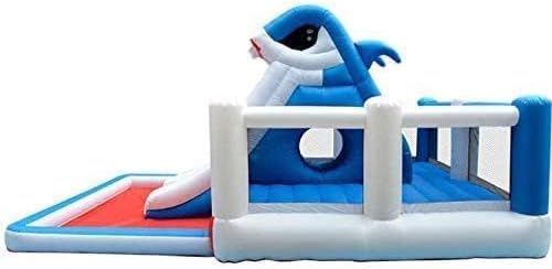 GT-Wheel Shark Design Kids Inflatable Water Slide Bouncy Castle