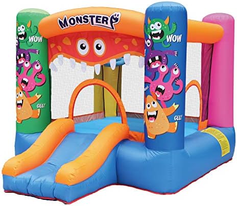 GT-Wheel Inflatable Monster Design Bouncy castle, Bouncing Slide For Kids